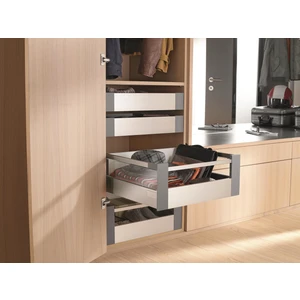 Tandembox Antaro İç Çekmece Rayı, Bordürlü, Gri 45 Cm