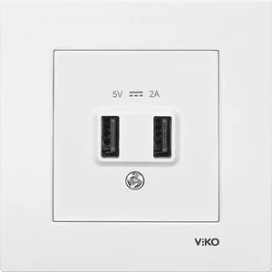 Karre USB Şarj Prizi 5V 2A Beyaz