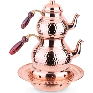 Balkon Sefası, Dövme Bakır Çaydanlık, 3,1 Lt.