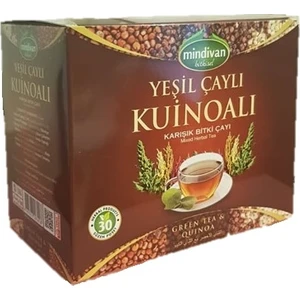 Yeşil Çaylı Kuinoalı Bitki Çayı 30 Süzen Poşet