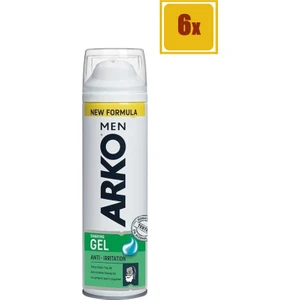 Traş Jeli Tahriş Karşıtı 200 ml 6'lı Set