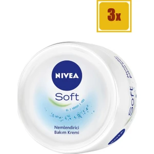 Soft 200 ml Vücut Kremi 3'lü Set