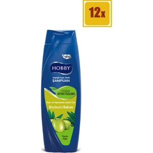 Kepeğe Karşı Etkili Zeytin Özlü 600 gr Şampuan 12'li Set