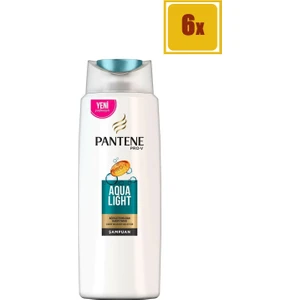 500 ml Aqualight Şampuan 6'lı Set