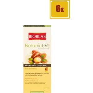 Botanicoils Sampuan Argan Yağlı 360 ml 6'lı Set