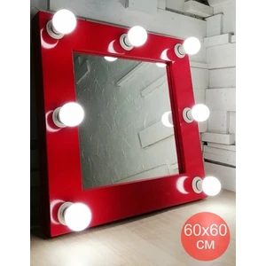 Masal Kirmizi Işikli Ayna 60 x 60 cm