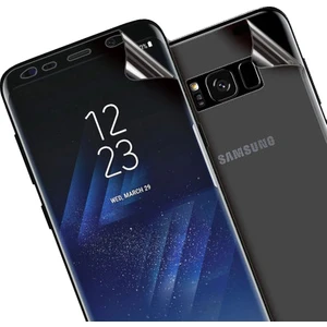 Samsung Galaxy S8 Ön Arka Pet 5D Full Kaplayan İnce Ultra Darbeye Dayanaklı Ekran Koruyucu