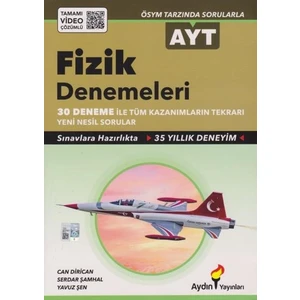 Aydın Yayınları AYT Fizik 30'lu Deneme Tamamı Video Çözümlü