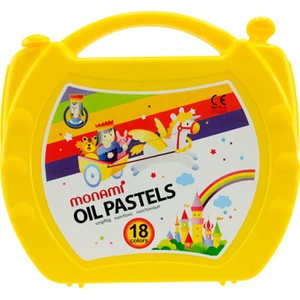 Monami Pastel Boya 18 Renk Çantalı