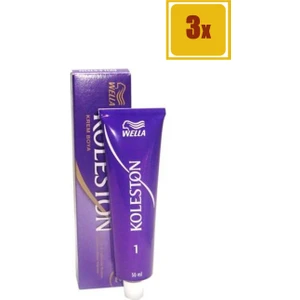 Koleston Tüp Boya Kışkırtıcı Kahve 5/37 3'lü Set Saç Boyası
