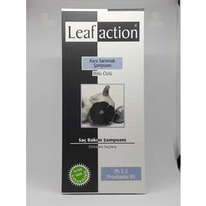 Leaf Action Kara Sarımsak Şampuanı 400 ml