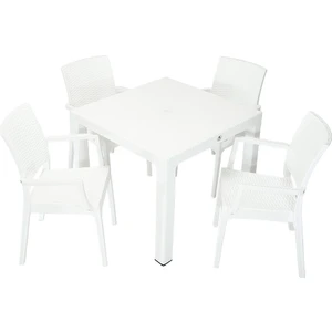Eli̇T 90X90 Eli̇T Kollu Sandalye Masa Takimi