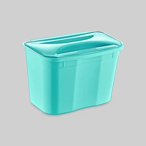 Kapaklı Askılı Çöp Kovası 5 Lt E-561