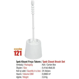 İpek Klozet Fırça Tk Z121