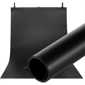 Ürün Fotoğraf Çekim Stüdyo Plastik Fotoğraf Fonu 70X100CM Siyah Fon