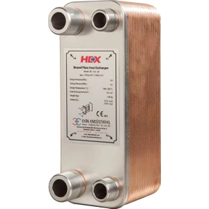Mb-01 Lehimli Tip Plakalı Isı Eşanjör (20 Plakalı)