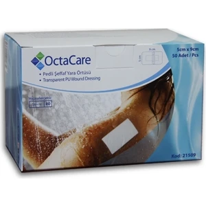 Octacare Şeffaf Pu Yara Örtüsü - 5cmx9cm - 50 Li Kutu