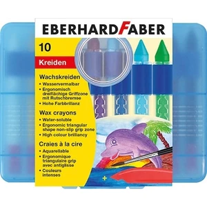 Eberhard Faber Mumlu Pastel Sulandırılabilir 10 Renk