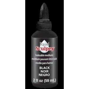 Polimer Kil Sıvı 59 Ml. Siyah Sculpey Liquid Black 59Ml.
