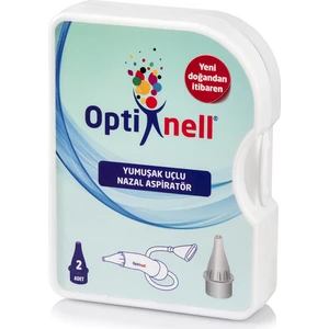 Yumuşak Uçlu Otribebe Uyumlu Nazal Burun Aspiratörü SKT 07/2028