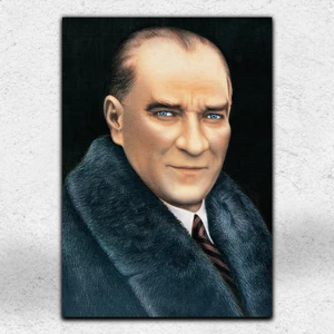 İyi Olsun Atatürk Portresi Kanvas Tablo