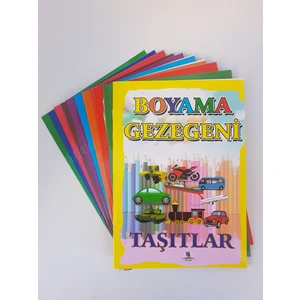 Boyama Gezegeni̇ 10'lu Boyama Ki̇tabı Set