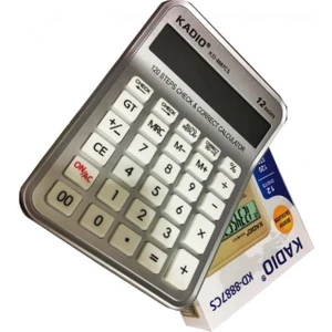 Kadıo Ofis Masaüstü Hesap Makinesi Kd-8887Cs