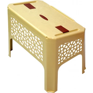 12'li Plastik Cnc İşlemeli Rahle