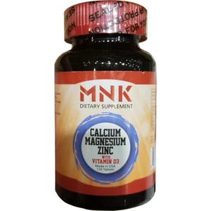 Calcium Magnesium Zinc with Vitamin D3 120 Tablet