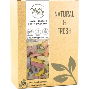 Vitaly Gurme Doğal Sebzeli Şerit Makarna 300 gr