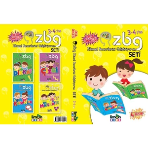 ZBG Zihinsel Becerilerimi Geliştiriyorum 3-4 Yaş Eğitim Seti (4 Kitap)