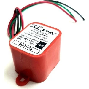 Alpa Oto Teyp-Radyo Parazit Giderici 12V-24V