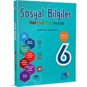 Martı Okul 6. Sınıf Sosyal Bi̇lgi̇ler Yeni̇ Nesi̇l Soru Bankası