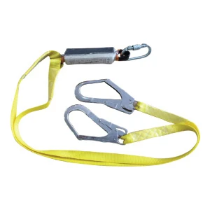 Çi̇ft Bacakli Şok Emi̇ci̇li̇ Kanca Karabi̇nali Lanyard