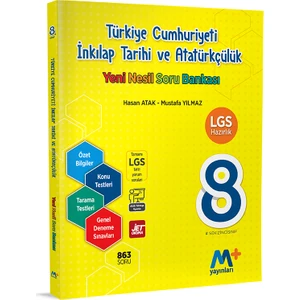 Martı Okul 8. Sınıf T. C. İnkılap Tarihi ve Atatürkçülük Yeni̇ Nesi̇l Soru Bankası