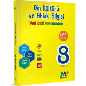 Martı Okul 8. Sınıf Di̇n Kültürü ve Ahlak Bi̇lgi̇si̇ Yeni̇ Nesi̇l Soru Bankası