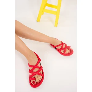 Fox Shoes Kırmızı Kadın Sandalet F470135104