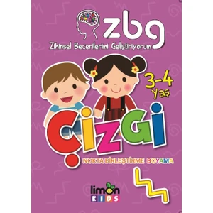 ZBG Zihinsel Becerilerimi Geliştiriyorum: Çizgi (3-4 Yaş)