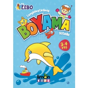 Zenginleştirilmiş Boyama Kitabı 3-4 Yaş