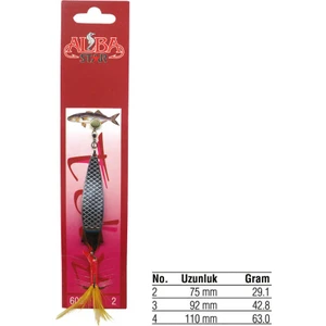 605 4mm Sarı Kaplama Olta Kaşığı