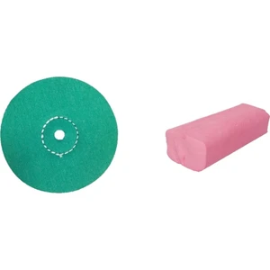 150 mm Dikişsiz Polisaj Keçesi ve Marpol Pembe Cila Takımı
