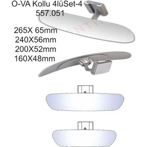 Ic Dikiz Aynası Ova 4 Lü Set