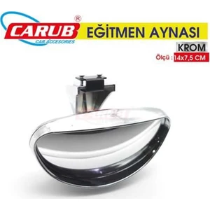 Dıs Dikiz İlave Ayna Sürücü Kursu Egitmen Aynası Krom 14X7.5