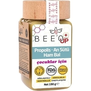 Bee' o  Up Propolis Arı Sütü Ham Bal 190GR Çocuklar İçin