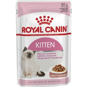 Royal Canin Kitten Gravy Soslu Etli Yaş Yavru Kedi Maması 85 gr (7 Al 6 Öde)