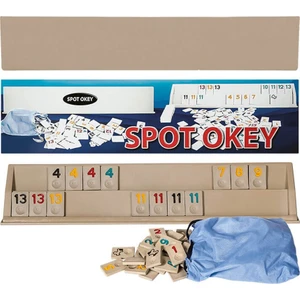 Spot Plastik Okey Takımı Büyük Boy.