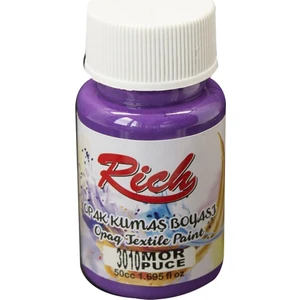 Rich Opak Kumaş Boyası 50CC 3010 Mor