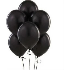 Balon 50'li Siyah Metalik
