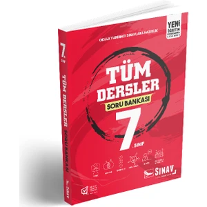 Sınav Yayınları 7. Sınıf Tüm Dersler Soru Bankası