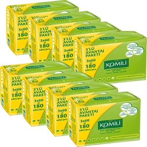 Islak Mendil 60'lı (3'lü Paket) x 8 Adet